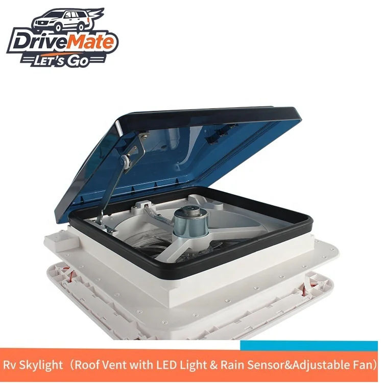 14'' DC 12V 340mm RV Roof Vent with LED Light Manual Control Smoked Lid Caravan Exhaust Fan
14'' DC 12V 340mm RV Roof Vent with LED Light Manual Control Smoked Lid Caravan Exhaust Fan