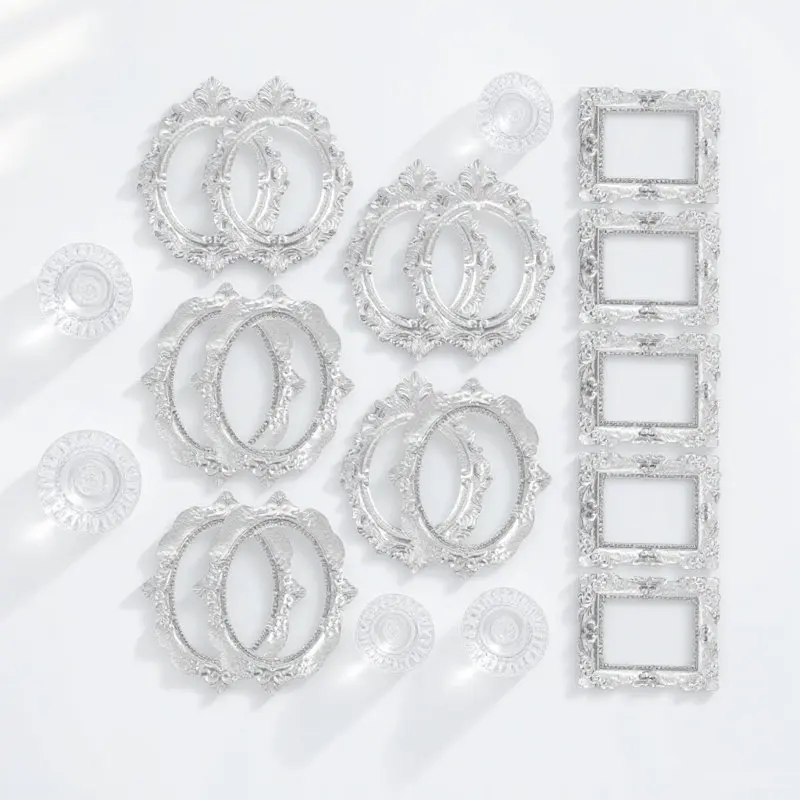 15Pcs Miniature Resin Vintage Photo Frame Small Retro Style for DIY Phone Case Craft Decoration Mini Picture Frame
15Pcs Miniature Resin Vintage Photo Frame Small Retro Style for DIY Phone Case Craft Decoration Mini Picture Frame