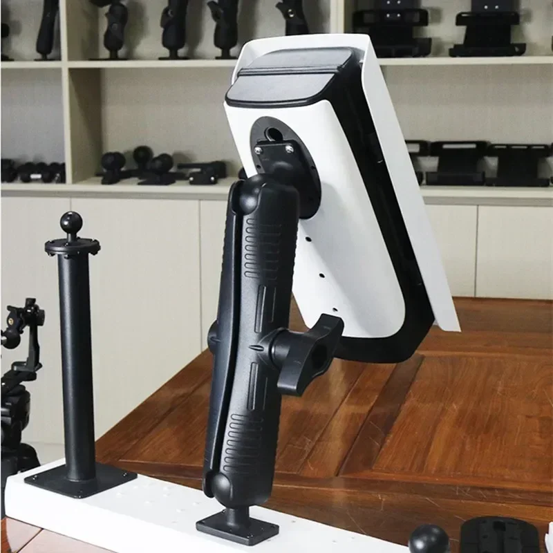 Marine-grade aluminum 12.99" Double Socket Arm with Jam Nut - D Size Long for 2.25" ball
Marine-grade aluminum 12.99" Double Socket Arm with Jam Nut - D Size Long for 2.25" ball