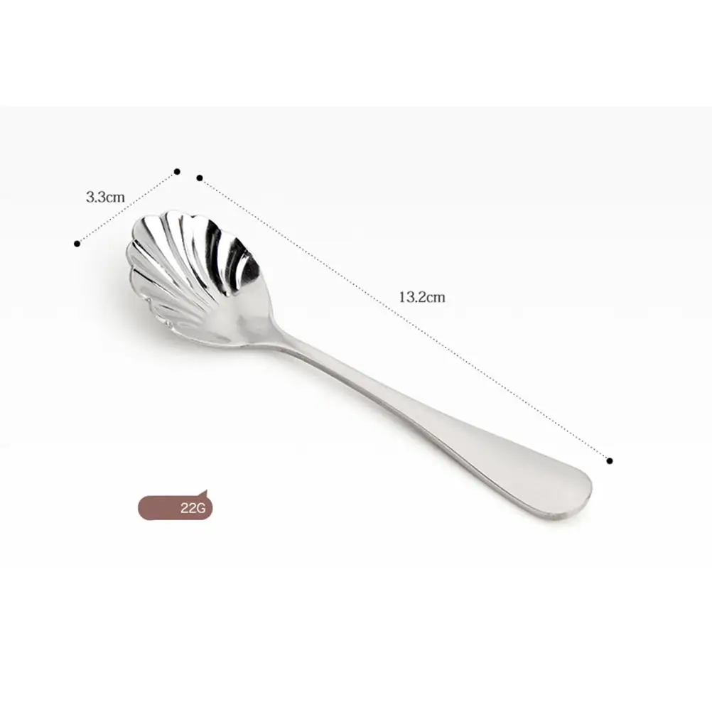 Stainless Steel Shell Blender Travel Teaspoon Coffee Spoon Ice Cream Spoon Kitchen Bar Party Use High Gloss Finish Ergonomics
Stainless Steel Shell Blender Travel Teaspoon Coffee Spoon Ice Cream Spoon Kitchen Bar Party Use High Gloss Finish Ergonomics