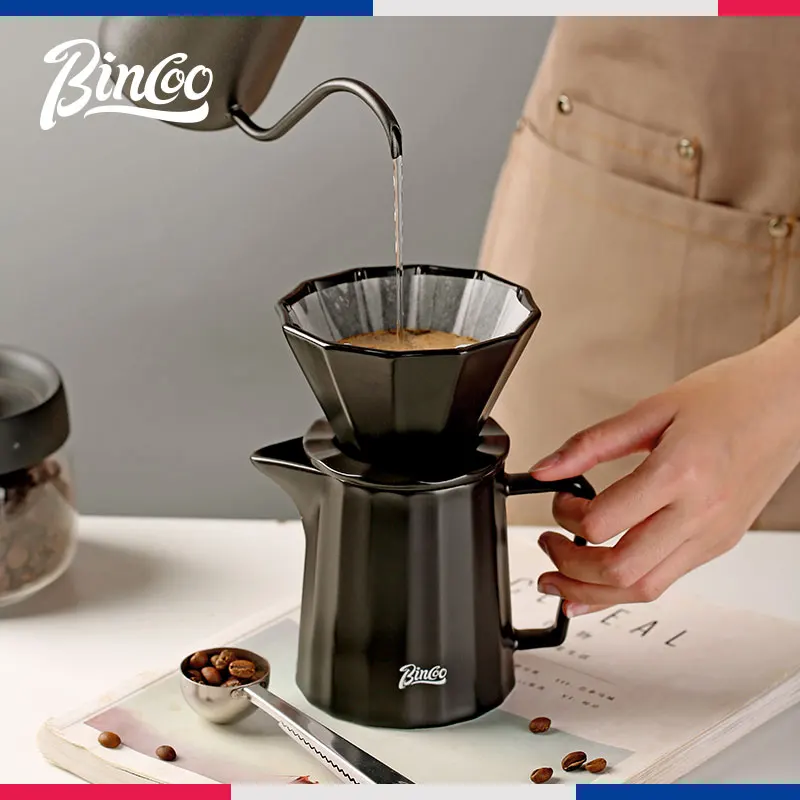 Набор керамических кофейников Bincoo Pour Over, 600 мл, Кофеварка, стеклянная кофейная воронка, набор капельного кофе
Набор керамических кофейников Bincoo Pour Over, 600 мл, Кофеварка, стеклянная кофейная воронка, набор капельного кофе