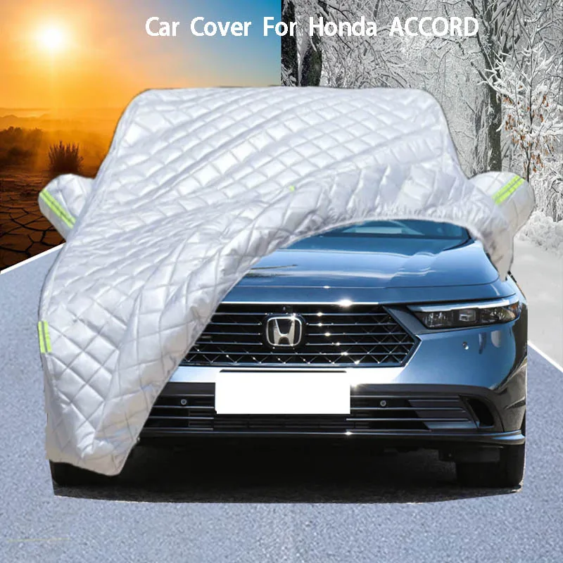 For HONDA ACCORD Car Cover Delivers Hail Protection, Scratch Guard, prevents paint peelingRain & Snow Resistance
For HONDA ACCORD Car Cover Delivers Hail Protection, Scratch Guard, prevents paint peelingRain & Snow Resistance
