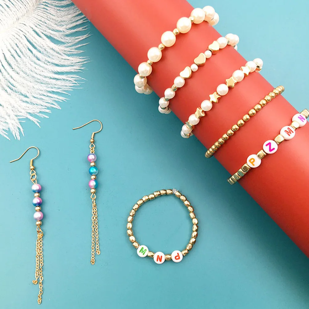 720pcs Pearl Set Round Spacers Beads Accessories Flat Loose Ccb Small Making Bracelet Jewelry Craft Supplies DIY Materials
720pcs Pearl Set Round Spacers Beads Accessories Flat Loose Ccb Small Making Bracelet Jewelry Craft Supplies DIY Materials