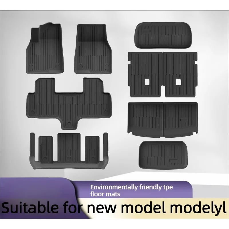 For Tesla Model YL floor mat, front trunk mat TPE environmentally friendly all-weather material car floor Ultra-fast delivery
For Tesla Model YL floor mat, front trunk mat TPE environmentally friendly all-weather material car floor Ultra-fast delivery