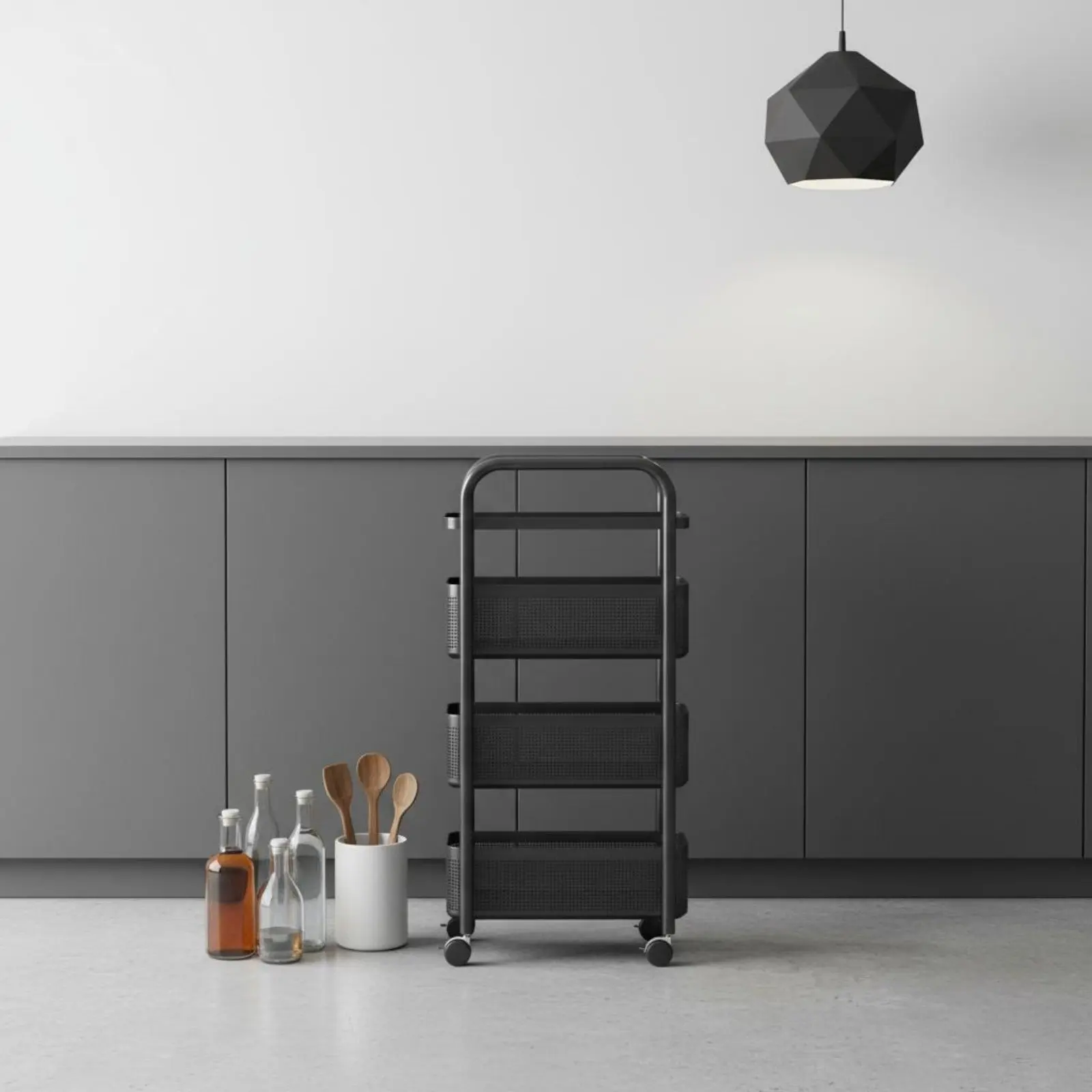 Slim Seasoning Storage Unit Multi Layer Pull out Storage Rack Pull-out Seasoning Rack Sturdy Build Slim Rolling Storage Unit
Slim Seasoning Storage Unit Multi Layer Pull out Storage Rack Pull-out Seasoning Rack Sturdy Build Slim Rolling Storage Unit