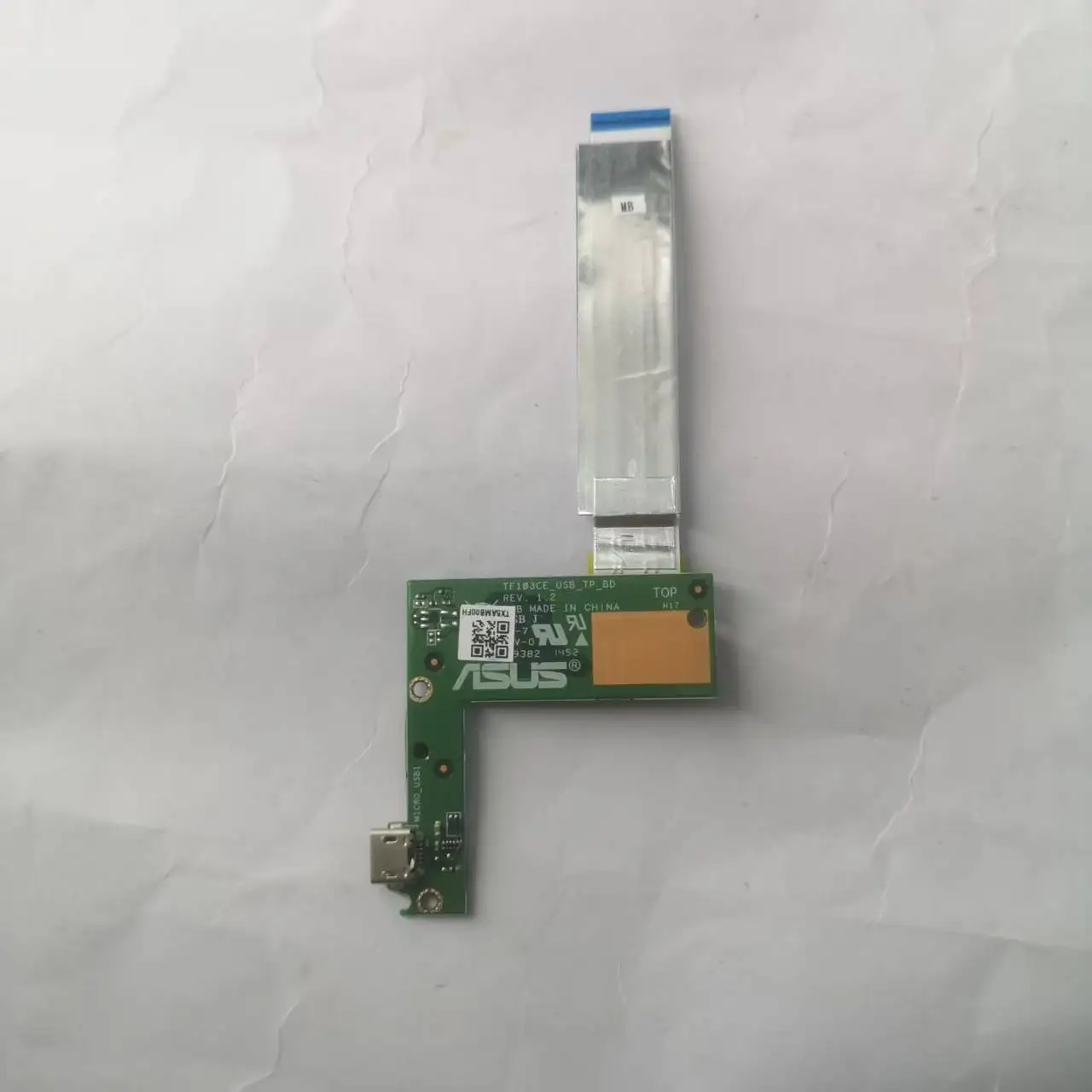 TF103C-TP-USB-ATMEL BRD For ASUS MeMo Pad ME103 ME103C K010 k018 TF103C TF103CG tablet charger port board with cable test ok
TF103C-TP-USB-ATMEL BRD For ASUS MeMo Pad ME103 ME103C K010 k018 TF103C TF103CG tablet charger port board with cable test ok