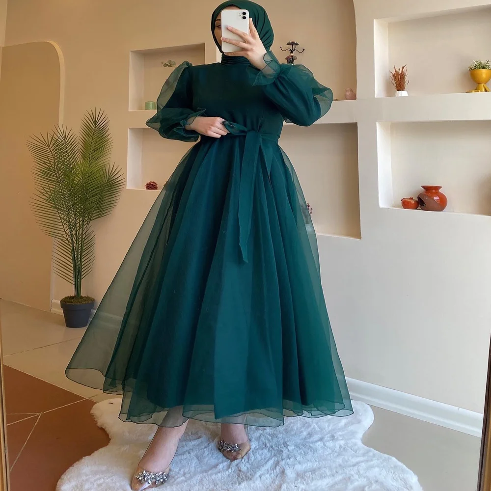 Cenove Lace A-Line Prom Dress Arabic Formal Dress With Long Sleeve Belt New Party Gowns for Women Evening Party 2023
Cenove Lace A-Line Prom Dress Arabic Formal Dress With Long Sleeve Belt New Party Gowns for Women Evening Party 2023