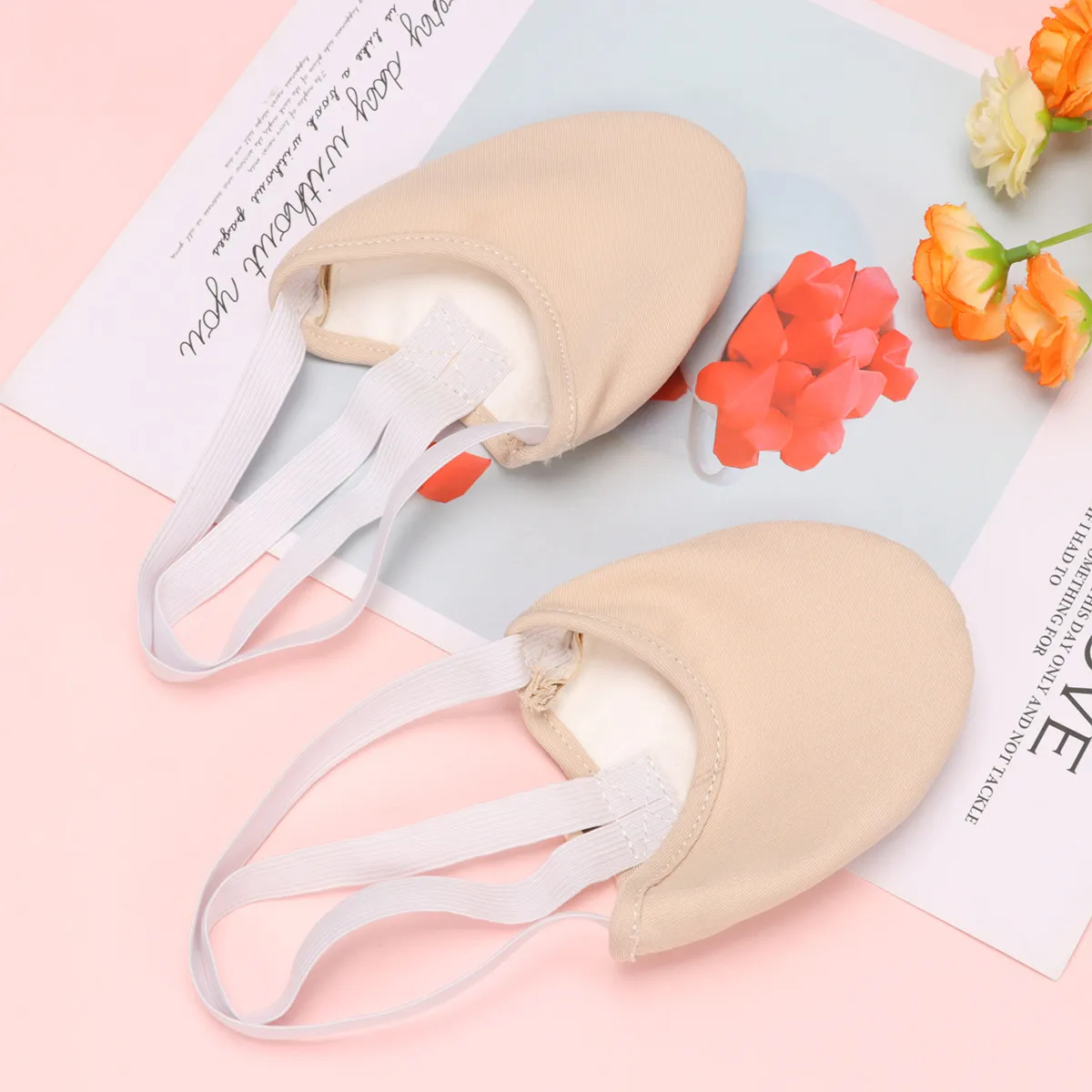 1 Pair Skin Color Half Cover Lightweight Dancing Shoes Breathable Sole Protector Anti-Slip Ballet Footwear For Yoga Dance
1 Pair Skin Color Half Cover Lightweight Dancing Shoes Breathable Sole Protector Anti-Slip Ballet Footwear For Yoga Dance