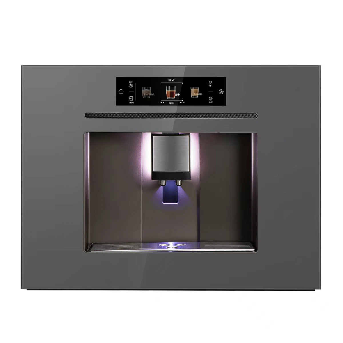 Embedded Fully Automatic Built-in Espresso Coffee Machine with Milk Frother Water Line
Embedded Fully Automatic Built-in Espresso Coffee Machine with Milk Frother Water Line