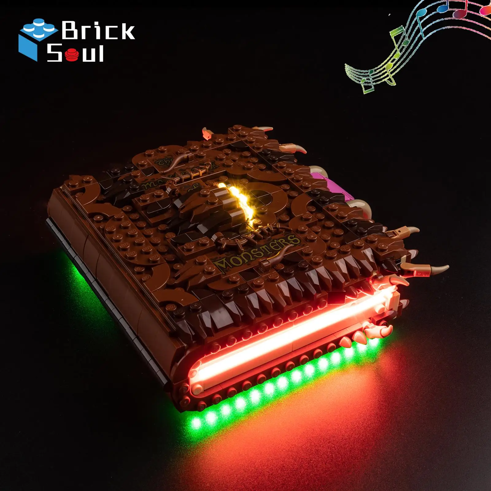 Kyglaring Led Lighting Set DIY Toys For Chomping Monster Book of Monsters 76449 Building Blocks (Not Included Model)
Kyglaring Led Lighting Set DIY Toys For Chomping Monster Book of Monsters 76449 Building Blocks (Not Included Model)