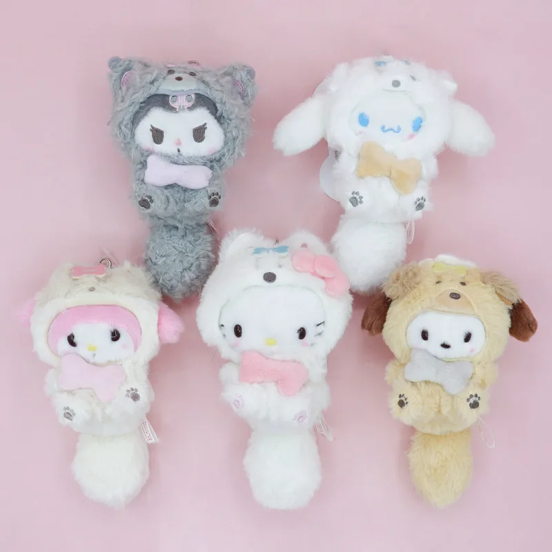 12 см Kawaii Sanrio Hello Kitty Melody Kuromi плюшевый брелок кулон аниме мечтательная бесконечная серия собак плюшевая кукла сумка кулон
12 см Kawaii Sanrio Hello Kitty Melody Kuromi плюшевый брелок кулон аниме мечтательная бесконечная серия собак плюшевая кукла сумка кулон
