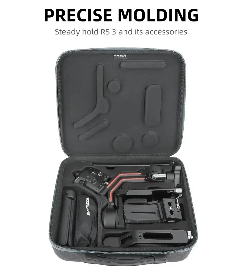 RO-B458 FOR DJI RS3 Set Storage Bag Suitcase Ronin Handheld Stabilizer Gimbal Protection Accessories RS3 Storage Bag
RO-B458 FOR DJI RS3 Set Storage Bag Suitcase Ronin Handheld Stabilizer Gimbal Protection Accessories RS3 Storage Bag