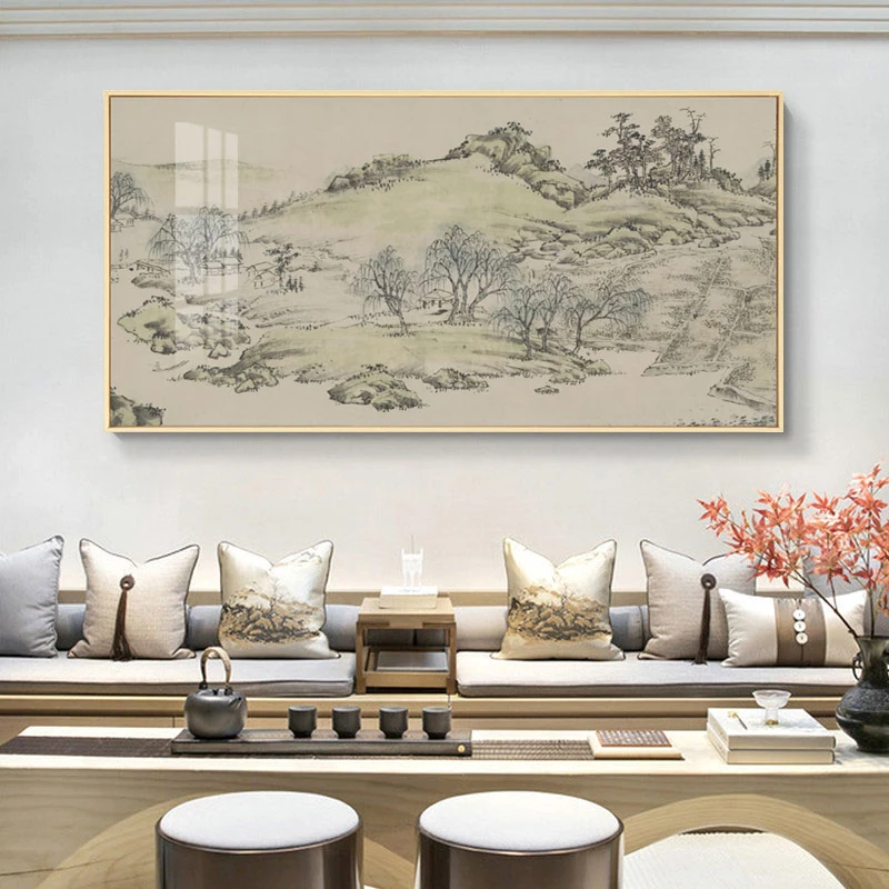 Landscape Mountain Traditional Chinese Style Print Painting Wall Art Picture Poster on Canvas for Living Room Office Home Decor2
Landscape Mountain Traditional Chinese Style Print Painting Wall Art Picture Poster on Canvas for Living Room Office Home Decor2