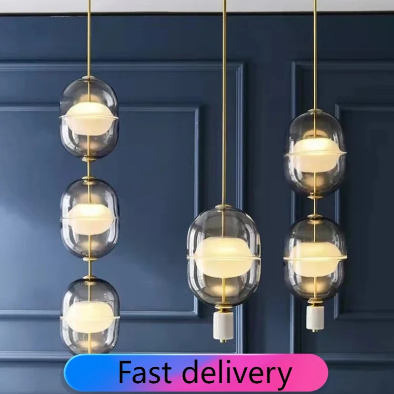 Современная скандинавская минималистичная стеклянная люстра для спальни, магазин одежды, ресторан, бар, персонализированный подвесной светильник, декор
Современная скандинавская минималистичная стеклянная люстра для спальни, магазин одежды, ресторан, бар, персонализированный подвесной светильник, декор