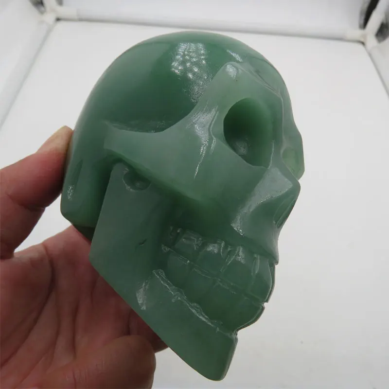 Rare 585g Natural Green Aventurine Crystal Skull Gemstone Skull Healing , Super Realistic , Fantastic Workship, Crystal Healing
Rare 585g Natural Green Aventurine Crystal Skull Gemstone Skull Healing , Super Realistic , Fantastic Workship, Crystal Healing