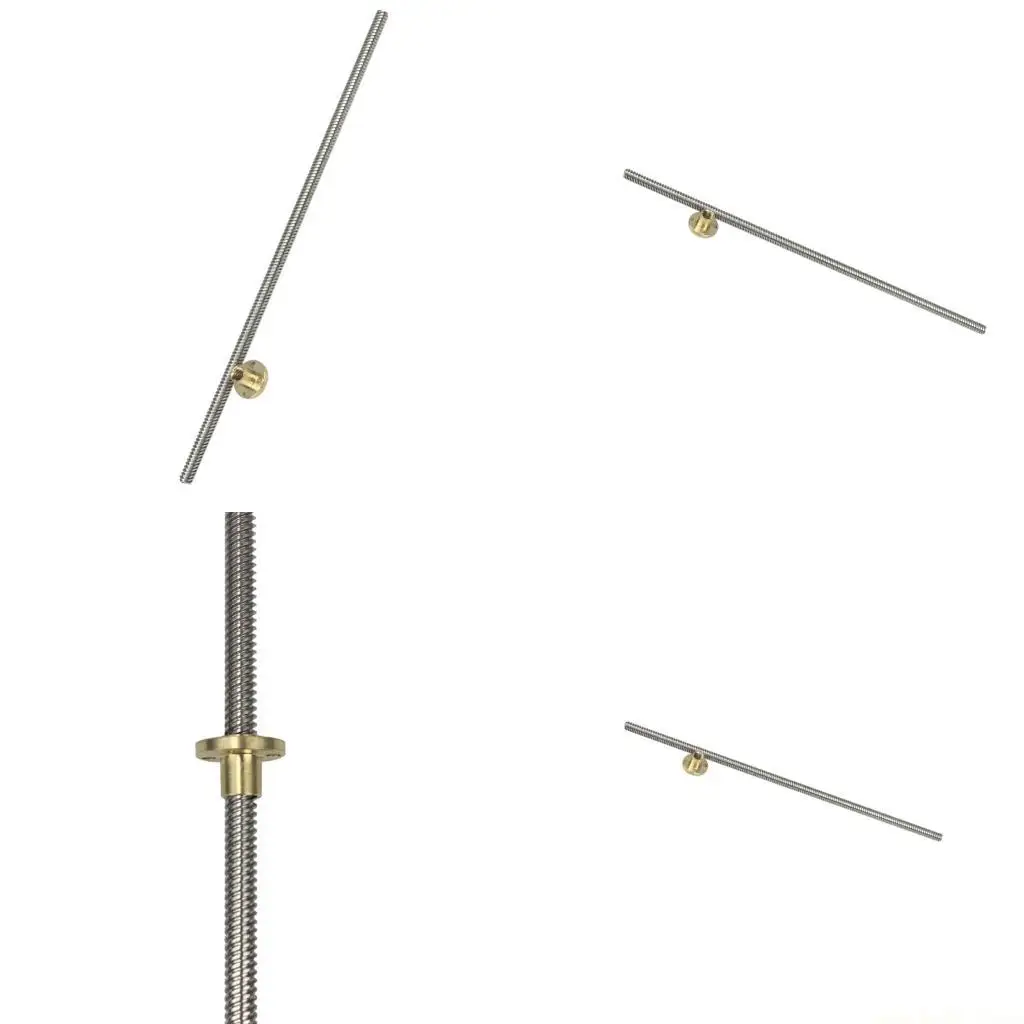 T8 Trapezoidal Stainless Steel Threaded Rod Screw Nut Aluminum for 3D Printer Accessories Upgraded Screw Nut
T8 Trapezoidal Stainless Steel Threaded Rod Screw Nut Aluminum for 3D Printer Accessories Upgraded Screw Nut