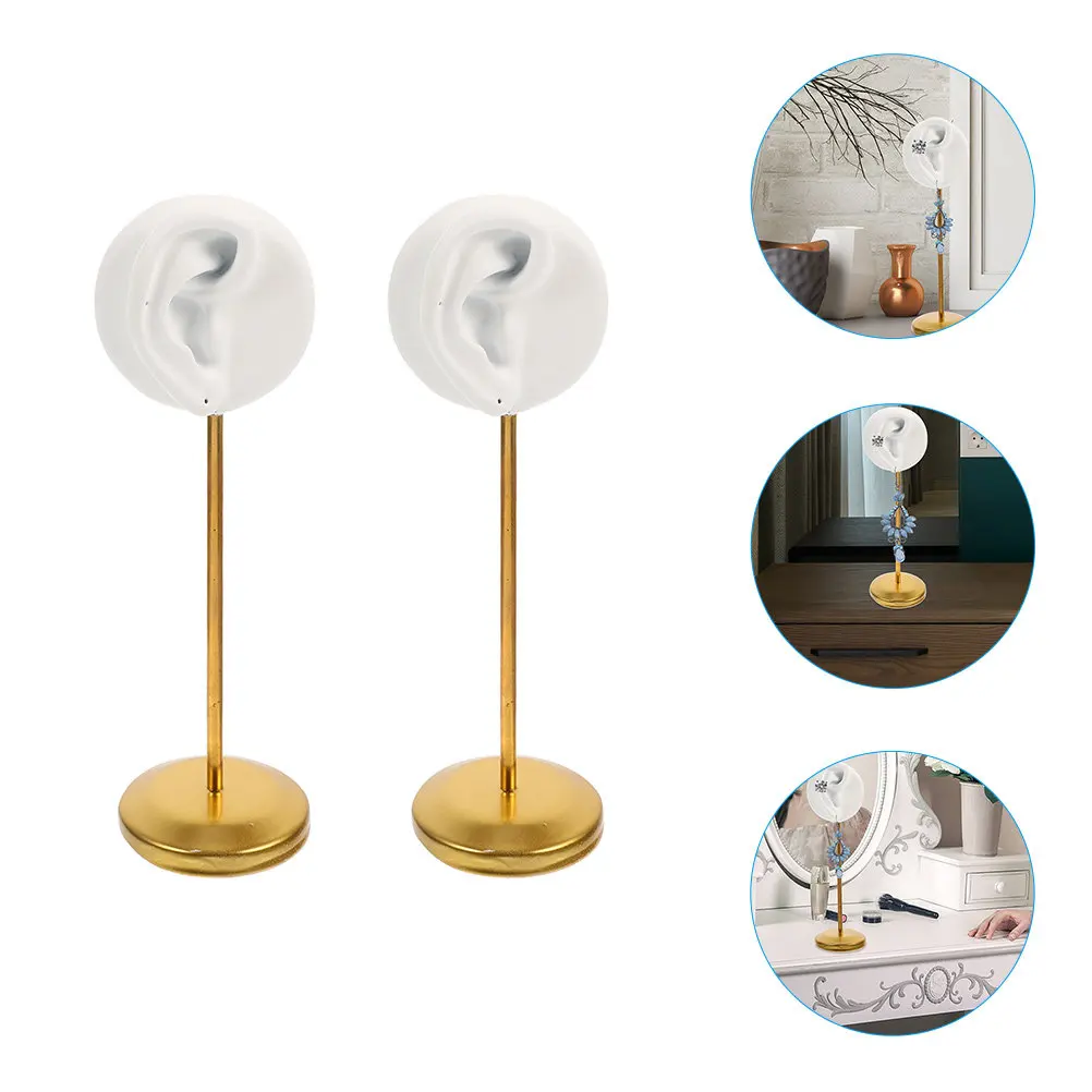 2Pcs Earring Stand Modern Minimalist Jewelry Display Rack for Ear Studs Earrings Organization Decoration on Dresser Vanity
2Pcs Earring Stand Modern Minimalist Jewelry Display Rack for Ear Studs Earrings Organization Decoration on Dresser Vanity