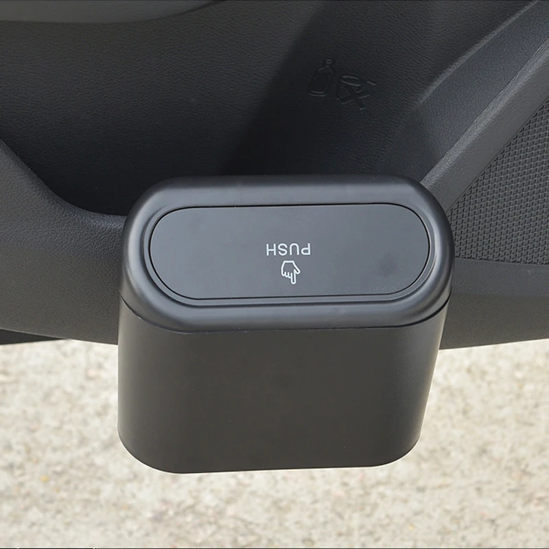 Universal Car Trash Bin Hanging ABS Square Pressing Type Vehicle Garbage Dust Case With Lid Garbage Bin Car Interior Accessories
Universal Car Trash Bin Hanging ABS Square Pressing Type Vehicle Garbage Dust Case With Lid Garbage Bin Car Interior Accessories