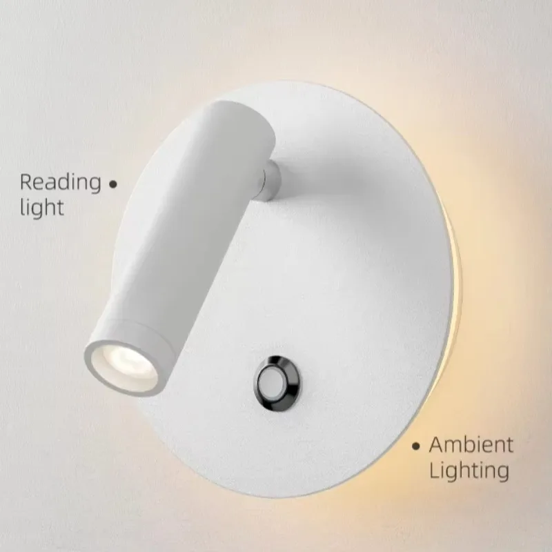 Aluminum touch switch dimmable indoor hotel room bedside decoration reading luminous wall lamp 
Aluminum touch switch dimmable indoor hotel room bedside decoration reading luminous wall lamp