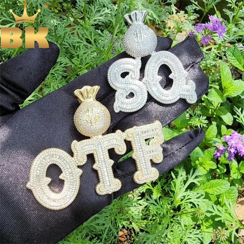 TBTK Custom Nameplate Money Bag Bail Iced Out Baguettecz Cubic Zirconia Numbers Letters Pendant Chain Necklace Hiphop Jewelry 
TBTK Custom Nameplate Money Bag Bail Iced Out Baguettecz Cubic Zirconia Numbers Letters Pendant Chain Necklace Hiphop Jewelry