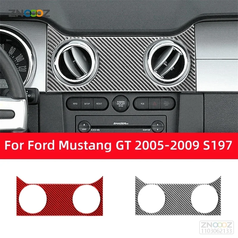 For Ford Mustang GT 2005-2009 S197 Accessories Carbon Fiber Car Interior Center Air Vents Frame Trim Sticker Decal Decor Cover
For Ford Mustang GT 2005-2009 S197 Accessories Carbon Fiber Car Interior Center Air Vents Frame Trim Sticker Decal Decor Cover