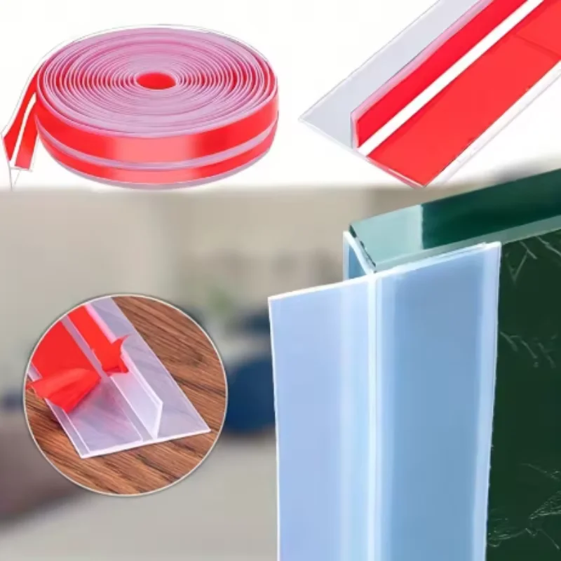 High quality silicone T-shaped windproof sealing strip, suitable for door and glass gaps - transparent,durable,and easy to stick
High quality silicone T-shaped windproof sealing strip, suitable for door and glass gaps - transparent,durable,and easy to stick