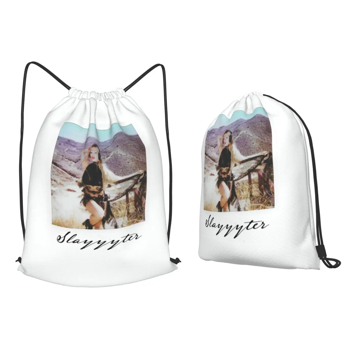 Slayyyter Worst Girl In America Backpacks Multi-function Drawstring Bags Sports Bag Book Bags for Travel Students
Slayyyter Worst Girl In America Backpacks Multi-function Drawstring Bags Sports Bag Book Bags for Travel Students