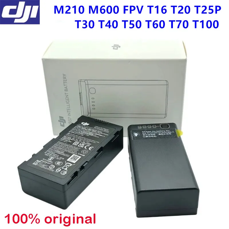 100%Original 7.6V 4920mAh WB37 battery For DJI T60 T50 T40 T30 T20 T25P T16 Universal Remote Battery
100%Original 7.6V 4920mAh WB37 battery For DJI T60 T50 T40 T30 T20 T25P T16 Universal Remote Battery