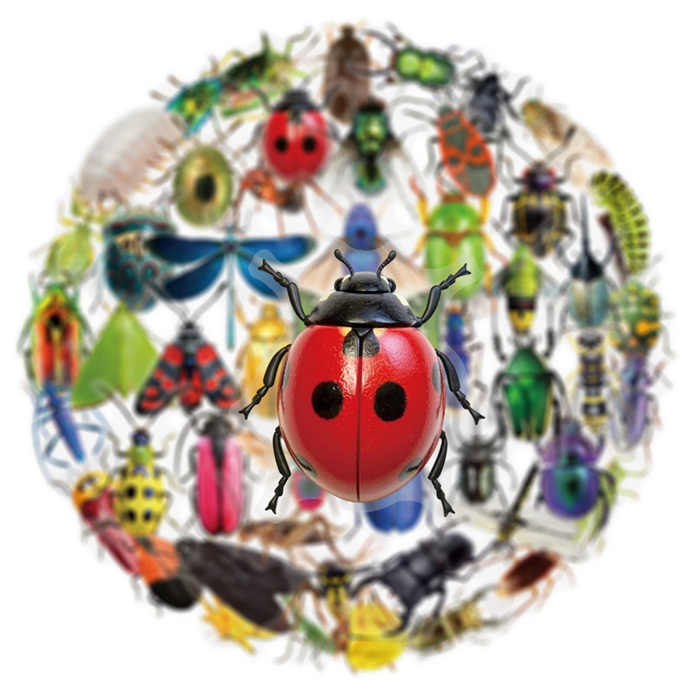 10/30/50pcs Insect Animals Graffiti Stickers Cartoon Beetle Ladybug Decals DIY Notebook Phone Suitcase Transparent Sticker Pack
10/30/50pcs Insect Animals Graffiti Stickers Cartoon Beetle Ladybug Decals DIY Notebook Phone Suitcase Transparent Sticker Pack