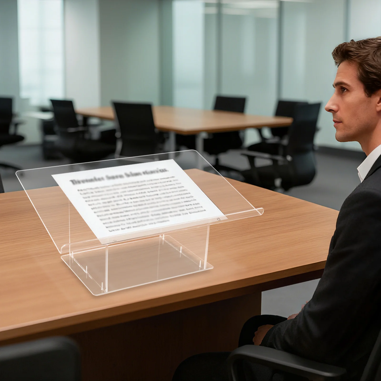 Acrylic Tabletop Podium, Clear Tabletop Podium Stand, for Weddings, Classroom, Conference, Churches, Professional Presentation
Acrylic Tabletop Podium, Clear Tabletop Podium Stand, for Weddings, Classroom, Conference, Churches, Professional Presentation