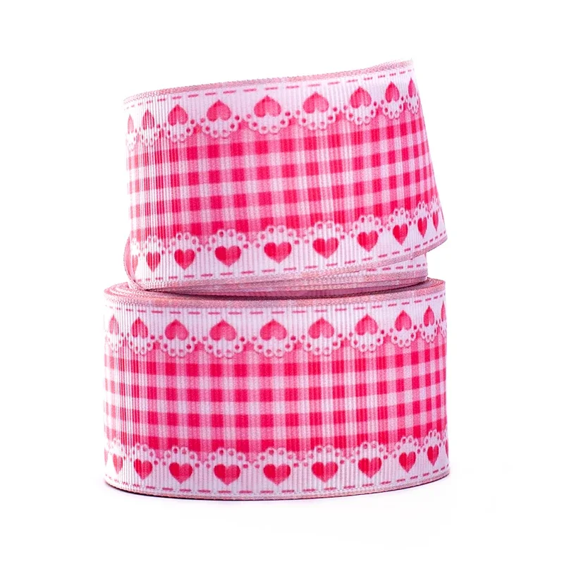 5 Yards 25mm/38mm/75mm Love Writing Pattern Valentine's Day Grosgrain Ribbon Heat Transfer Print for DIY Hair Bow Gift
5 Yards 25mm/38mm/75mm Love Writing Pattern Valentine's Day Grosgrain Ribbon Heat Transfer Print for DIY Hair Bow Gift