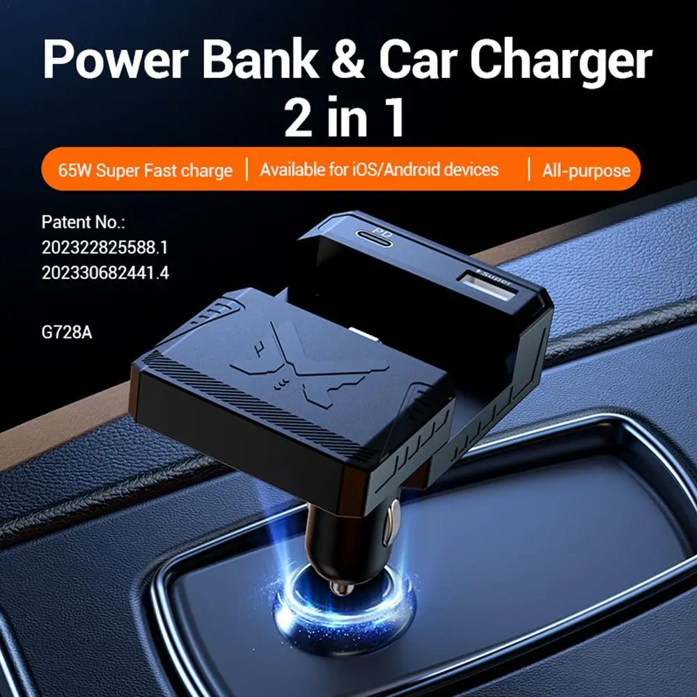 2 In 1 65W Car Charger Car Cigarette Lighter Adapter USB Type C Fast Charger Cable For IPhone 15
2 In 1 65W Car Charger Car Cigarette Lighter Adapter USB Type C Fast Charger Cable For IPhone 15