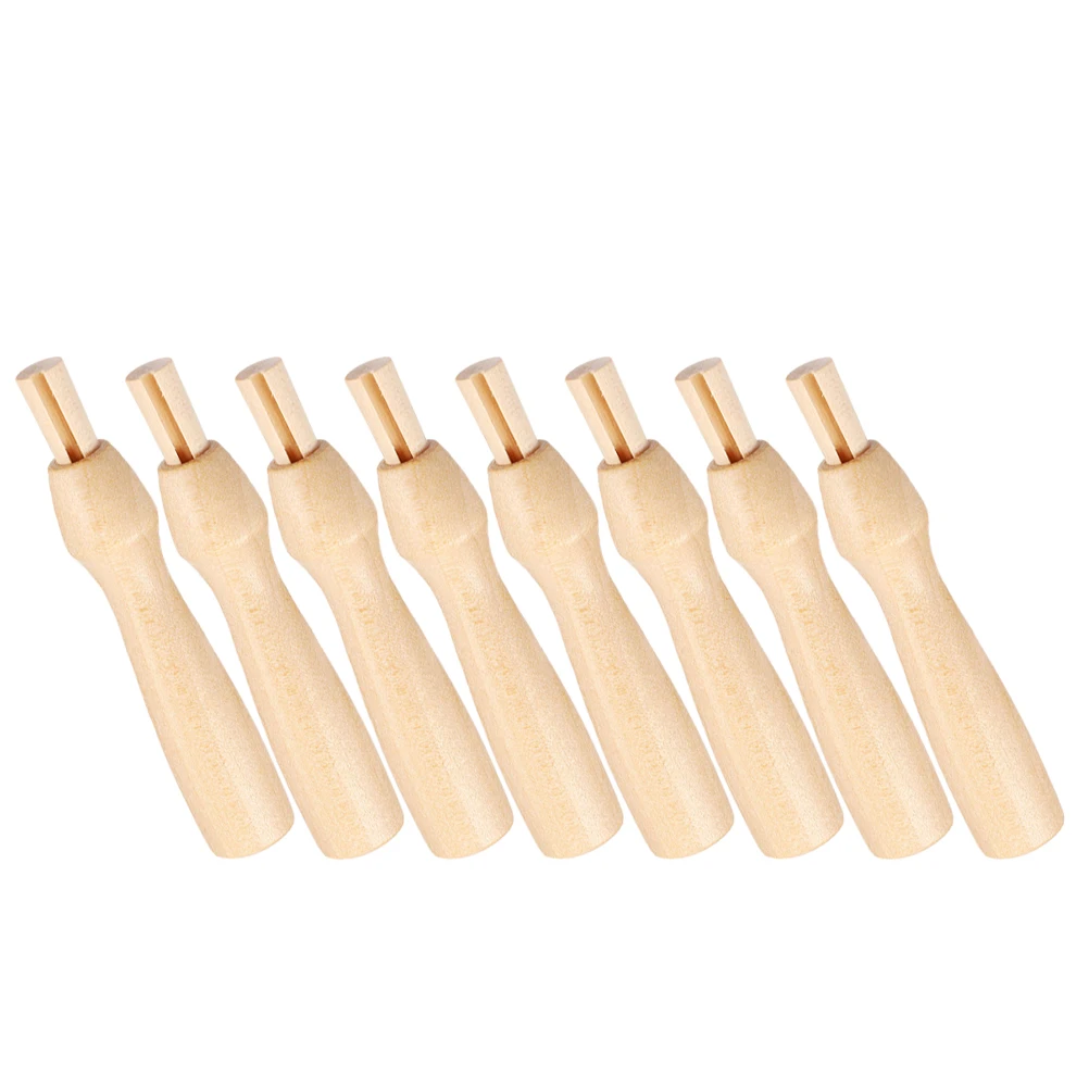 8 Pcs Needle Wooden Handles for Wool Craft Kit Multi-Function Felting Tools Beige Replacement Parts Needle Felting Tools
8 Pcs Needle Wooden Handles for Wool Craft Kit Multi-Function Felting Tools Beige Replacement Parts Needle Felting Tools