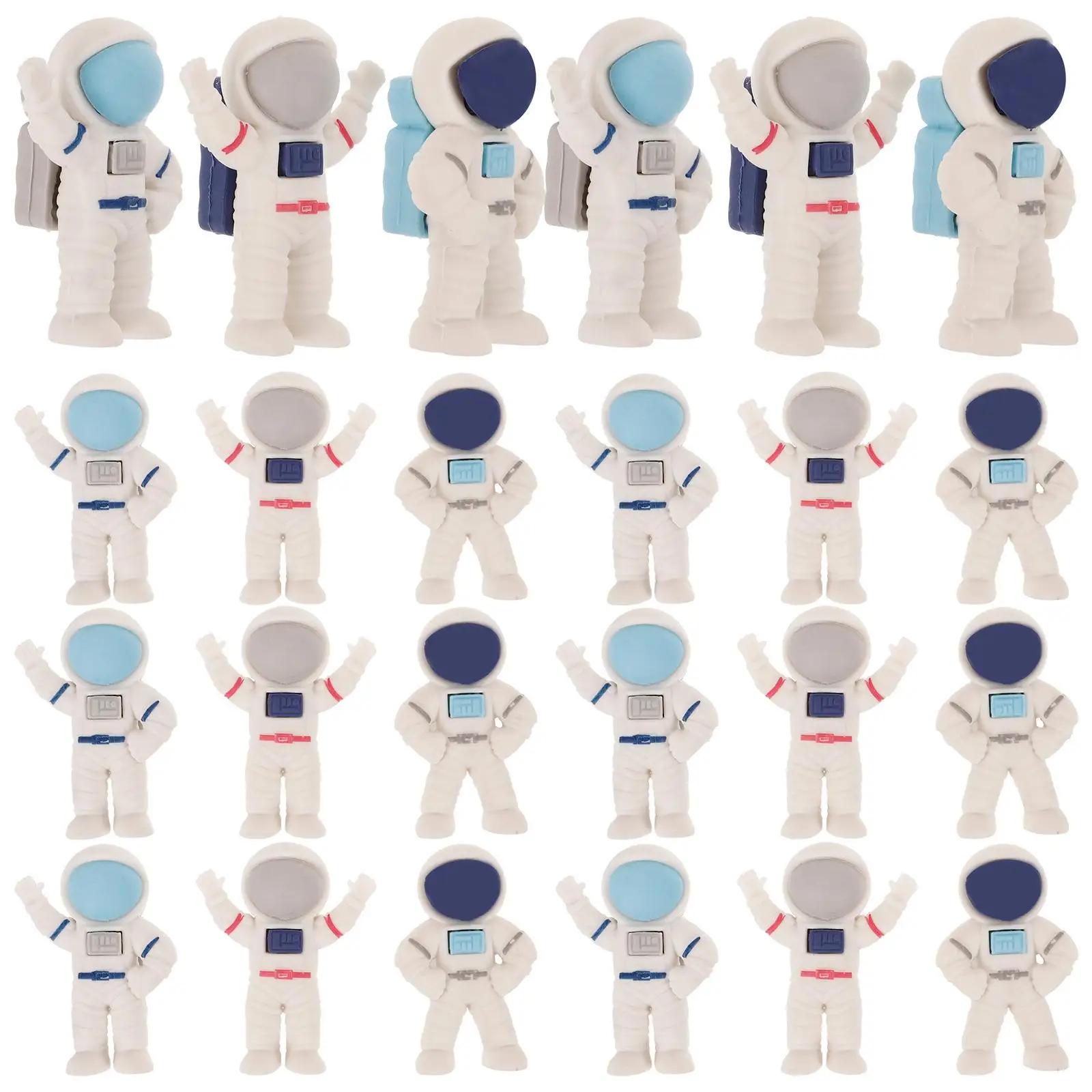 24 Pcs Astronaut Erasers Mini Novelty Bulk Pack Random Colors School Supplies Classroom Student Gifts Kids Arts Craft
24 Pcs Astronaut Erasers Mini Novelty Bulk Pack Random Colors School Supplies Classroom Student Gifts Kids Arts Craft