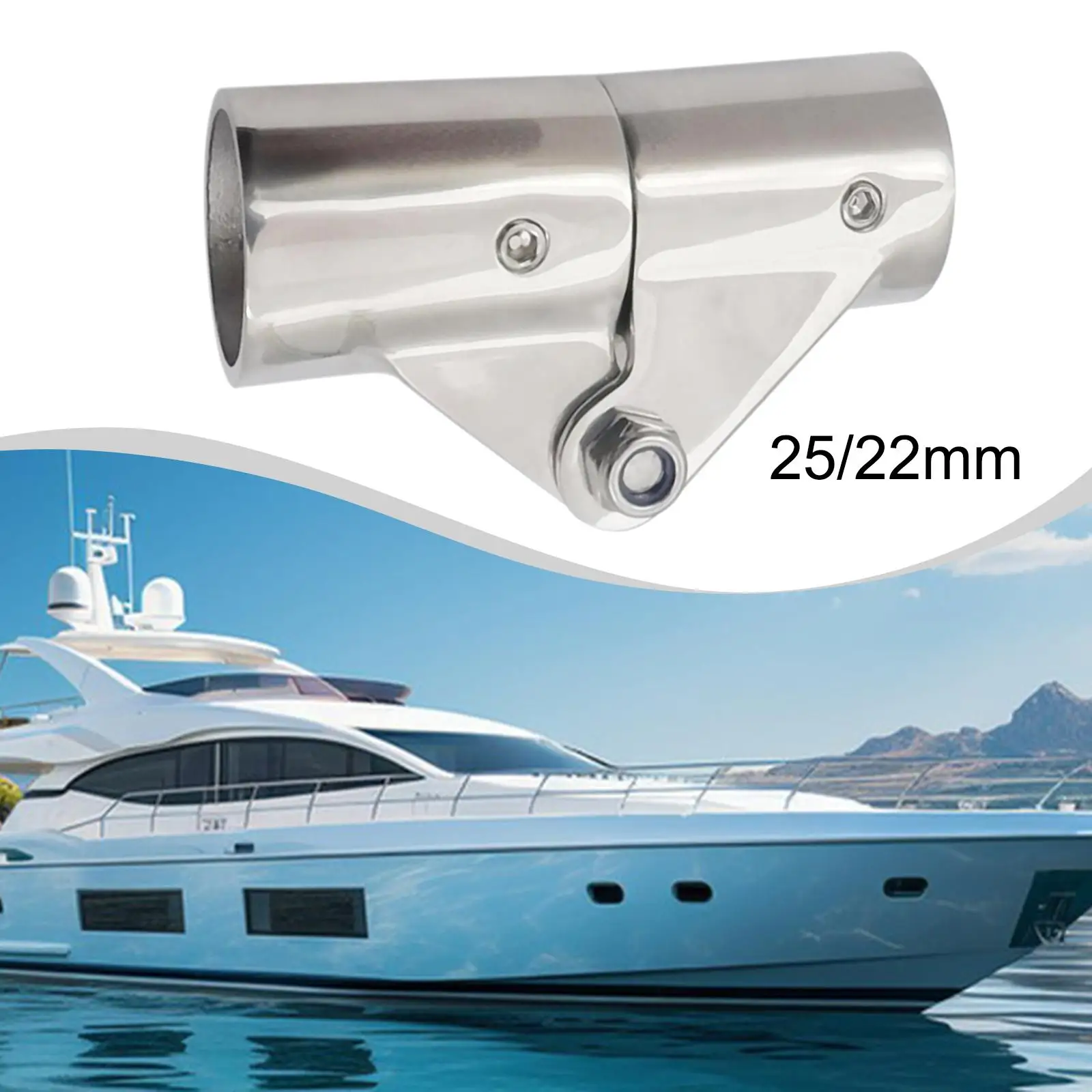 Marine Tube Connector Easy to Install Versatile Boat Hardware Fitting Replacement Boat Pipe Connector for Flag Poles Canopies
Marine Tube Connector Easy to Install Versatile Boat Hardware Fitting Replacement Boat Pipe Connector for Flag Poles Canopies