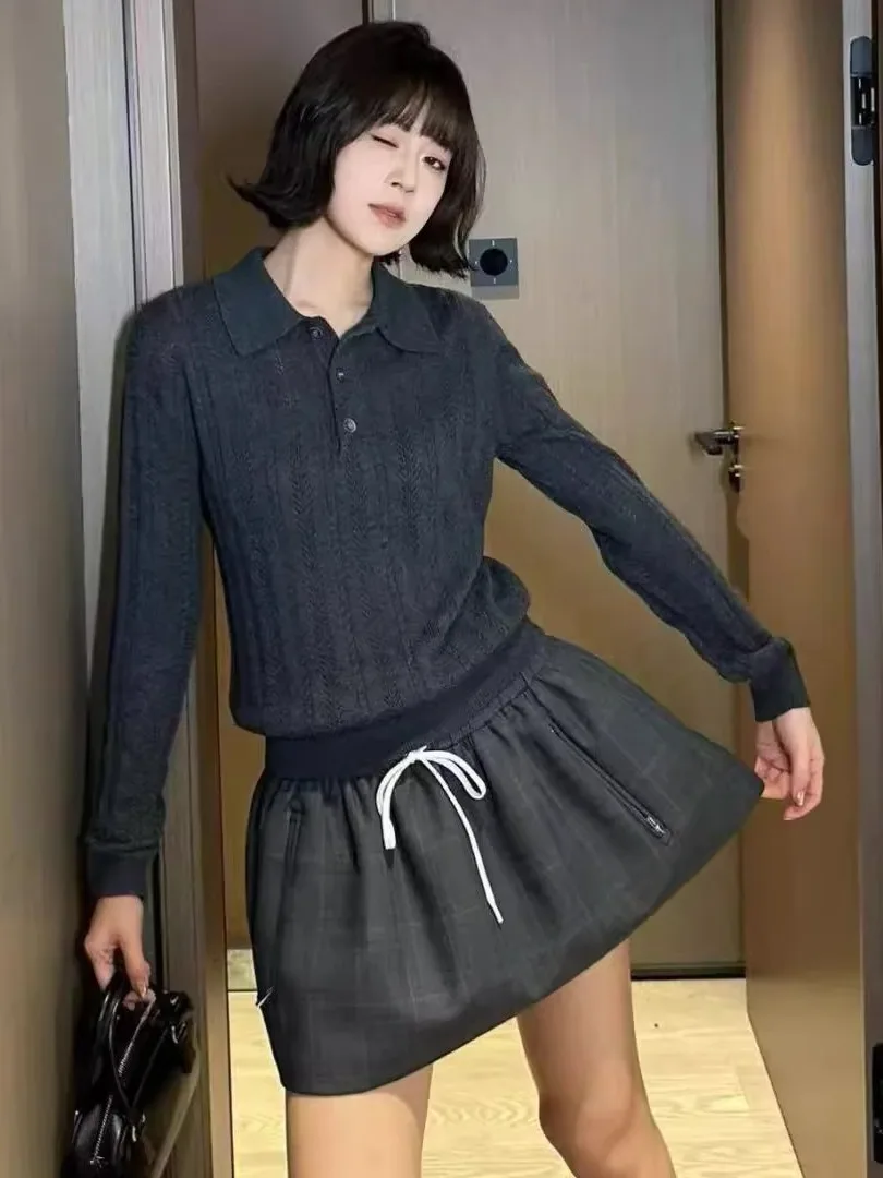 Women's Ne Knitwear Long Sve Slim Fit Inner Wear Top Early Autumn Aosphere Beautiful Single Wear Camere Sweater
Women's Ne Knitwear Long Sve Slim Fit Inner Wear Top Early Autumn Aosphere Beautiful Single Wear Camere Sweater