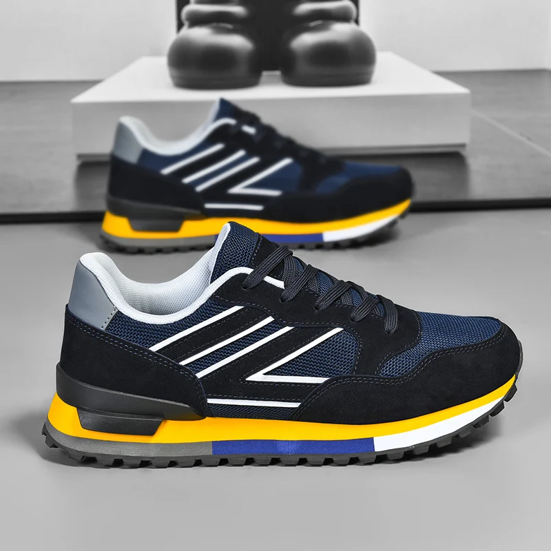 Men's four season breathable outdoor wear-resistant casual speed runing shoes comfortable sneakers soft-sole racing sports shoes
Men's four season breathable outdoor wear-resistant casual speed runing shoes comfortable sneakers soft-sole racing sports shoes