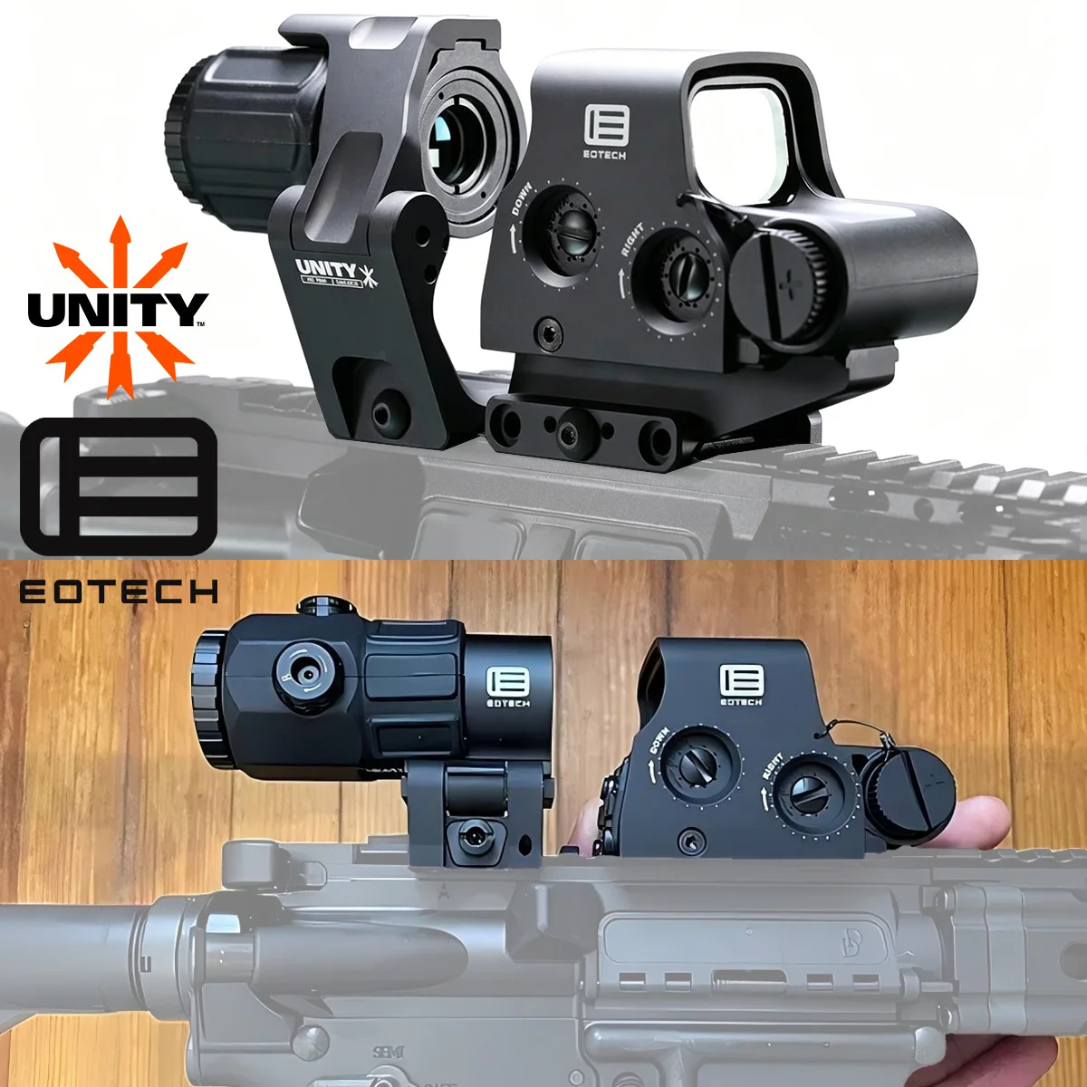 EOTECH 558+G43 Holographic Collimator Sight 558+G33/G45 Red Dot Optic Riflescopes Sight UNITY Fast FTC Optic Riser Mount
EOTECH 558+G43 Holographic Collimator Sight 558+G33/G45 Red Dot Optic Riflescopes Sight UNITY Fast FTC Optic Riser Mount