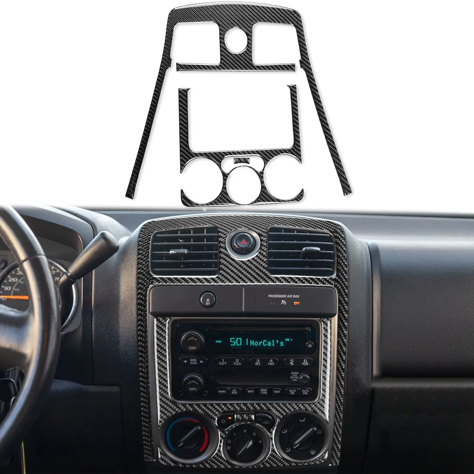 3 Pcs Car Air Conditioning Control Panel Trim Sticker For CHEVROLET Colorado/GMC CANYON Carbon Fiber Auto Accessories Interior
3 Pcs Car Air Conditioning Control Panel Trim Sticker For CHEVROLET Colorado/GMC CANYON Carbon Fiber Auto Accessories Interior