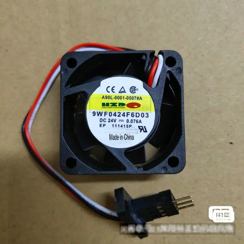 New for FANUC System Fan A90L-0001-0507#A 9WF0424F6D03 24V 0.076A 40*40*20MM 4CM Substitute
New for FANUC System Fan A90L-0001-0507#A 9WF0424F6D03 24V 0.076A 40*40*20MM 4CM Substitute