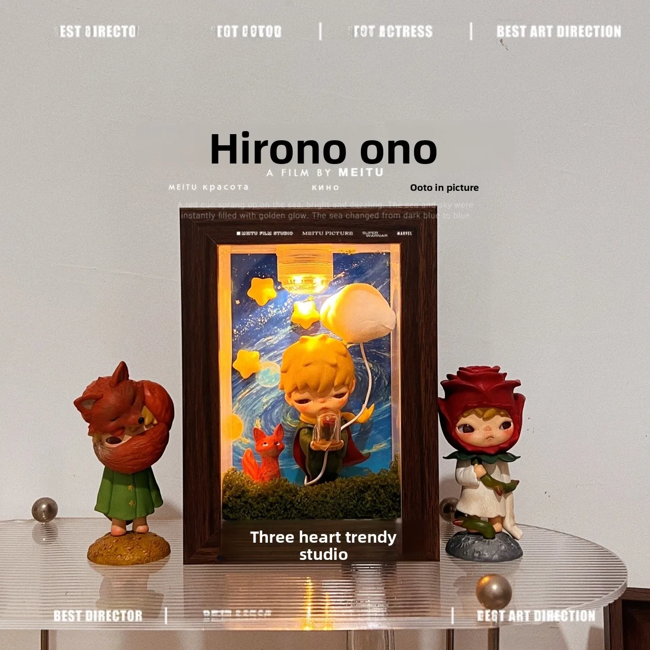 Hirono Prince Bubble Display Box Decorative Ornaments Gifts DIY Scene Building Accories Model owcase Storage Case
Hirono Prince Bubble Display Box Decorative Ornaments Gifts DIY Scene Building Accories Model owcase Storage Case