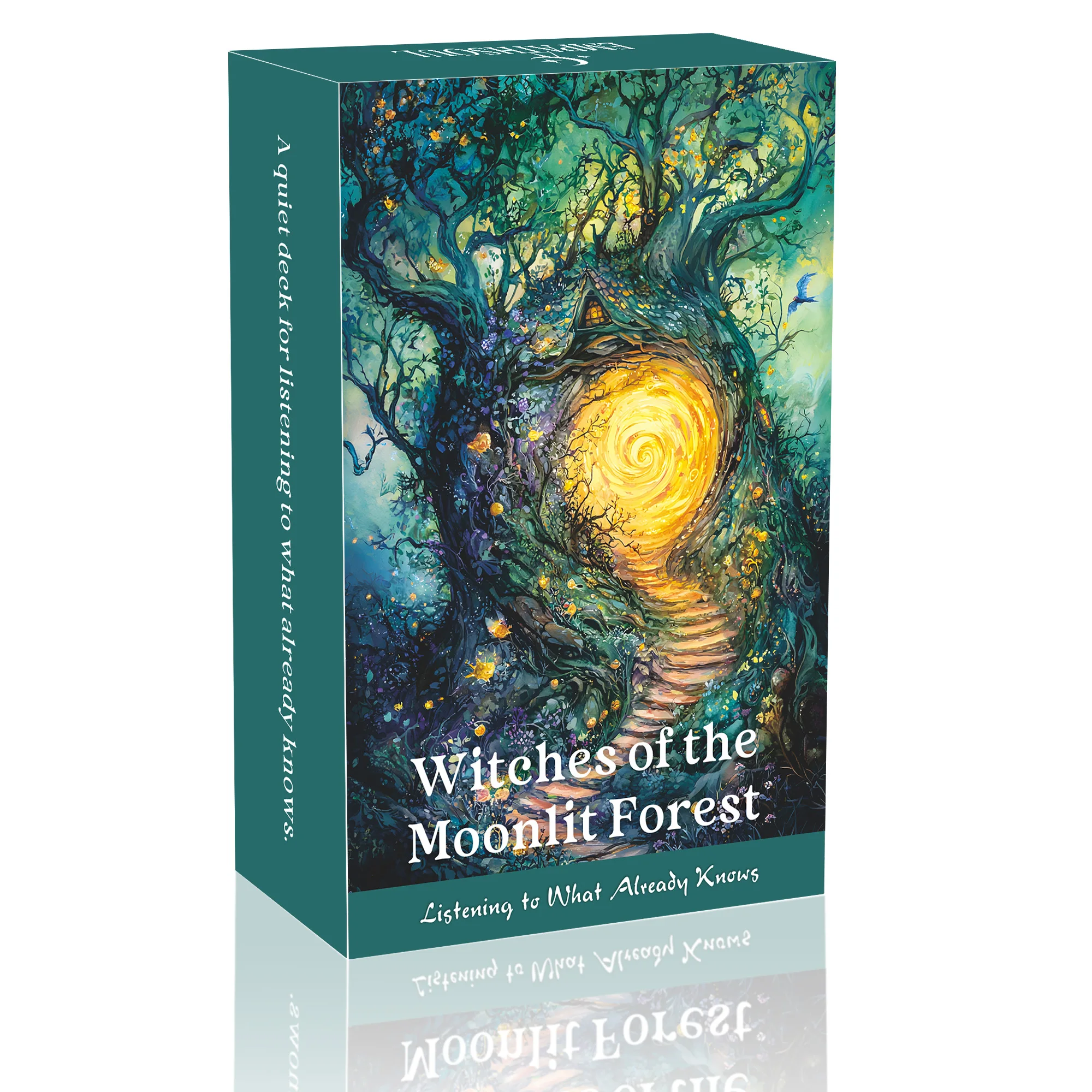 Witches of the Moonlit Forset, оригинальные карты Oracle, 54 карты для направления активной жизни, карточные игры, карты Таро, 12*7 см, 14+
Witches of the Moonlit Forset, оригинальные карты Oracle, 54 карты для направления активной жизни, карточные игры, карты Таро, 12*7 см, 14+