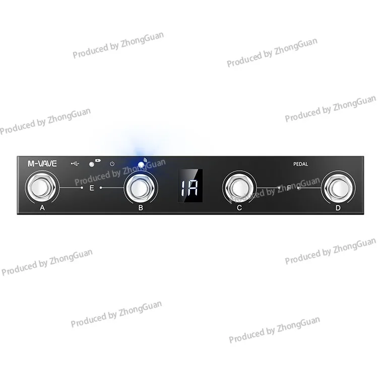 шоколадный MIDI Bluetooth-контроллер MIDI-педаль Page Turner Многофункциональный
шоколадный MIDI Bluetooth-контроллер MIDI-педаль Page Turner Многофункциональный