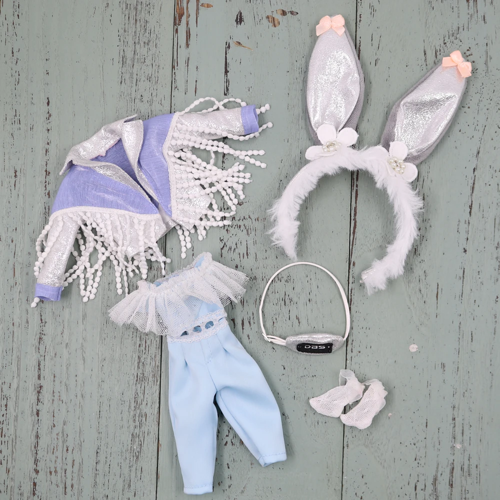 Одежда для куклы ICY DBS Blyth рок Банни Idol платье с очками модный костюм 1/6 BJD Ob24 косплей аниме девушка
Одежда для куклы ICY DBS Blyth рок Банни Idol платье с очками модный костюм 1/6 BJD Ob24 косплей аниме девушка