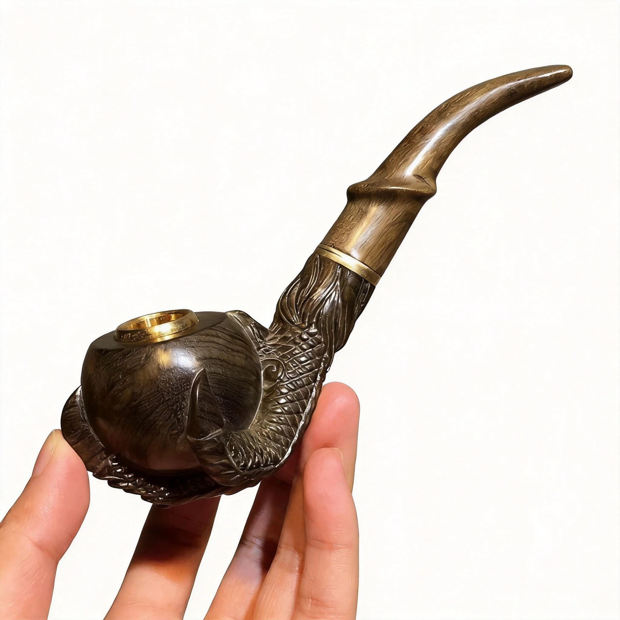 Chinese Style Lucky Dragon Carved African Padauk Mini Portable Short Mouth Retro Solid Wood Smoking Pipe For Men Good Fortune
Chinese Style Lucky Dragon Carved African Padauk Mini Portable Short Mouth Retro Solid Wood Smoking Pipe For Men Good Fortune