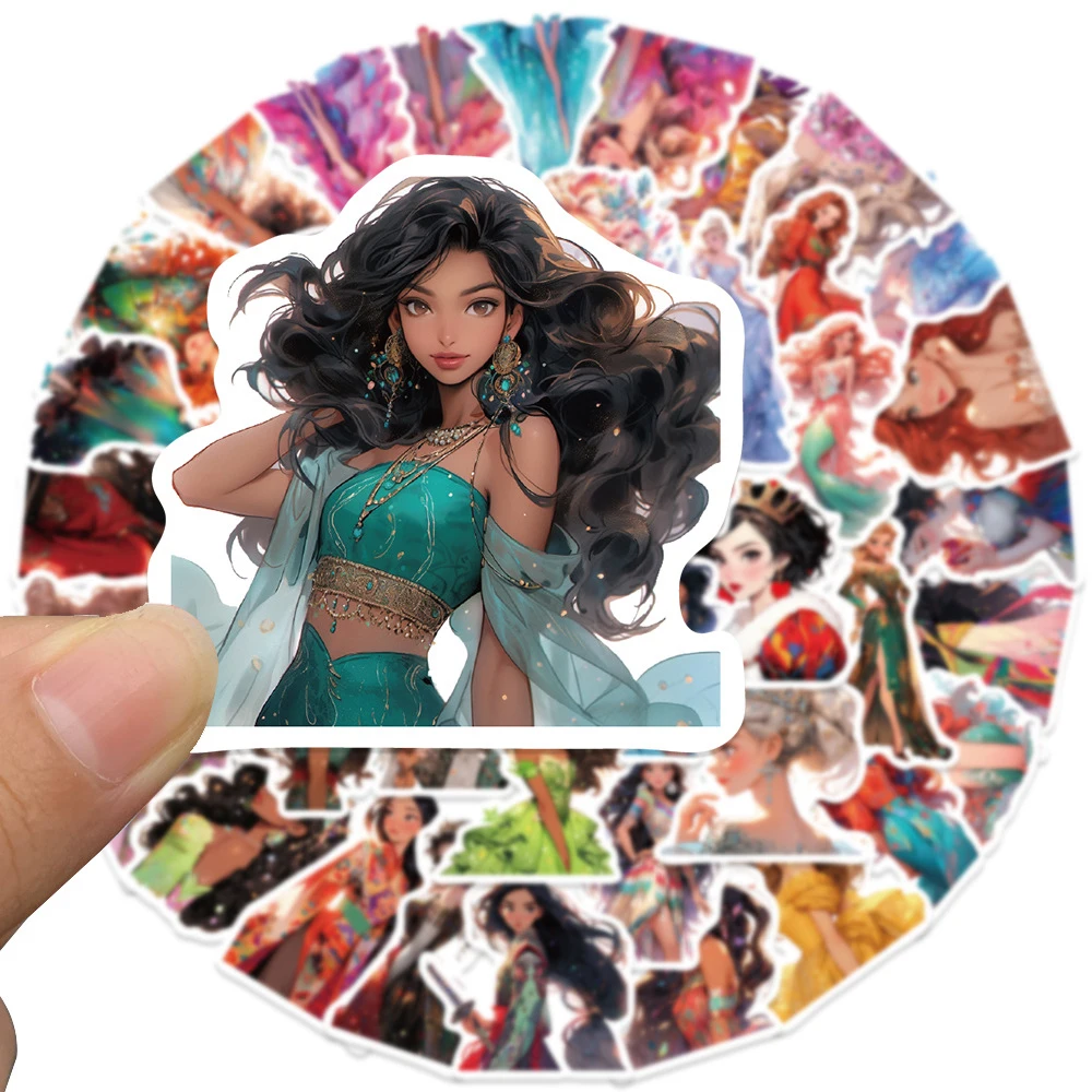 10/30/50PCS Kawaii Disney Princess Cartoon Stickers DIY Phone Laptop Luggage Car Waterproof Cute Anime Decals Fun for Kids Gifts
10/30/50PCS Kawaii Disney Princess Cartoon Stickers DIY Phone Laptop Luggage Car Waterproof Cute Anime Decals Fun for Kids Gifts