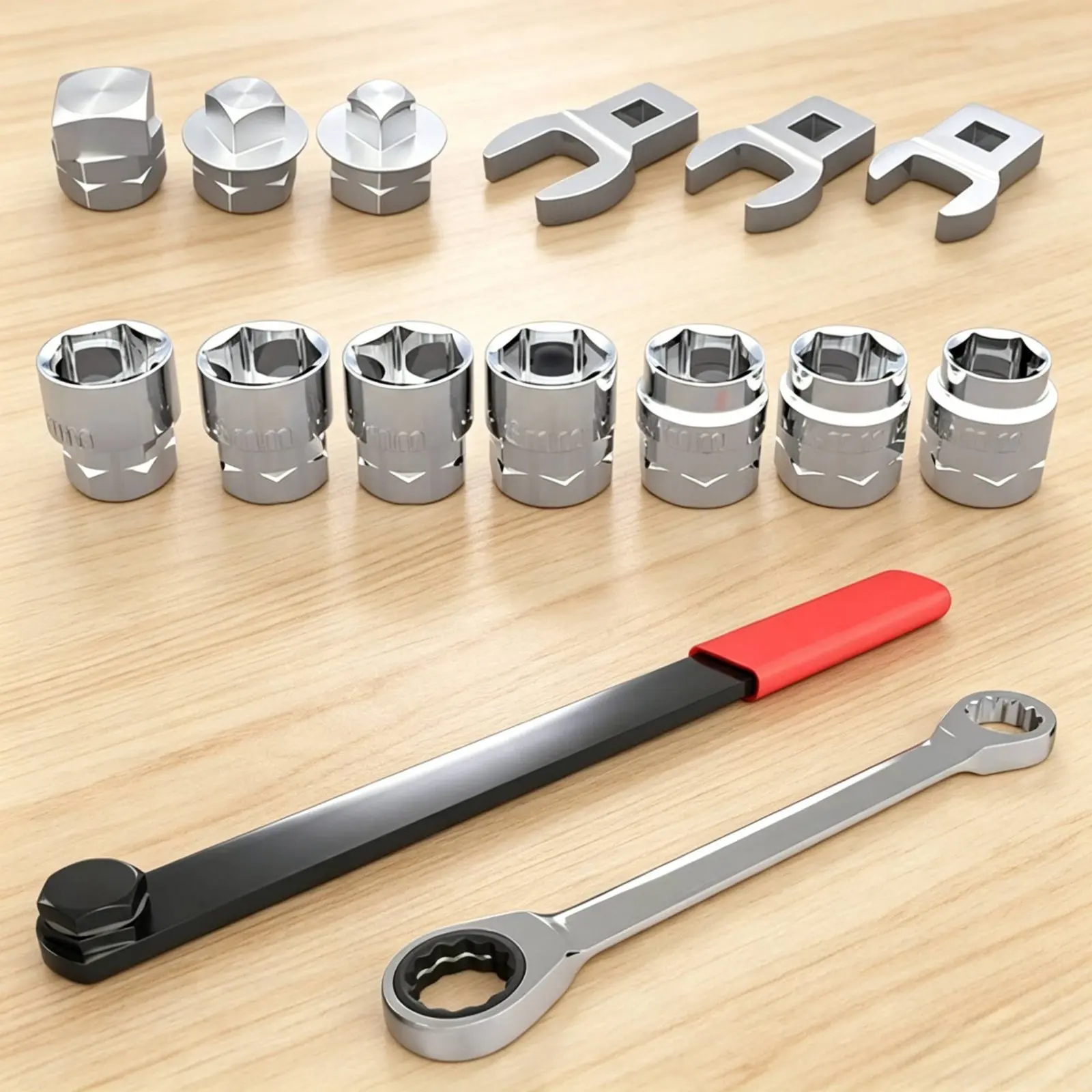 Idler Pulley Adjustment Tool Sturdy Duty Operating Belt Tensioner Wrench Set Belt Tensioner Wrench Set Long-Lasting Construction
Idler Pulley Adjustment Tool Sturdy Duty Operating Belt Tensioner Wrench Set Belt Tensioner Wrench Set Long-Lasting Construction