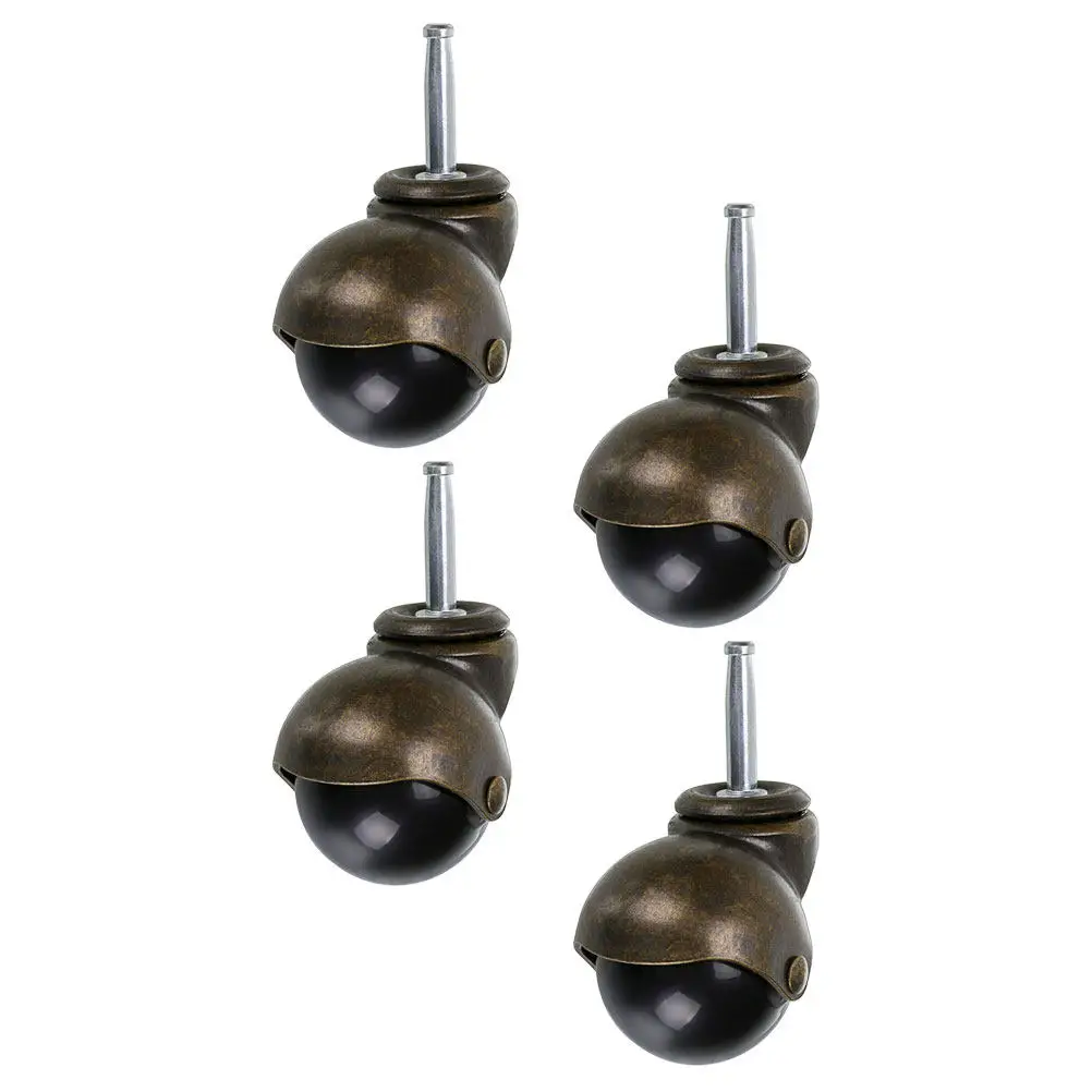 4Pcs 50Mm Retro Furniture Casters Scratch Proof Floor Protector Rotating Wheels for Office Chair Desk Cabinet Home Furniture
4Pcs 50Mm Retro Furniture Casters Scratch Proof Floor Protector Rotating Wheels for Office Chair Desk Cabinet Home Furniture