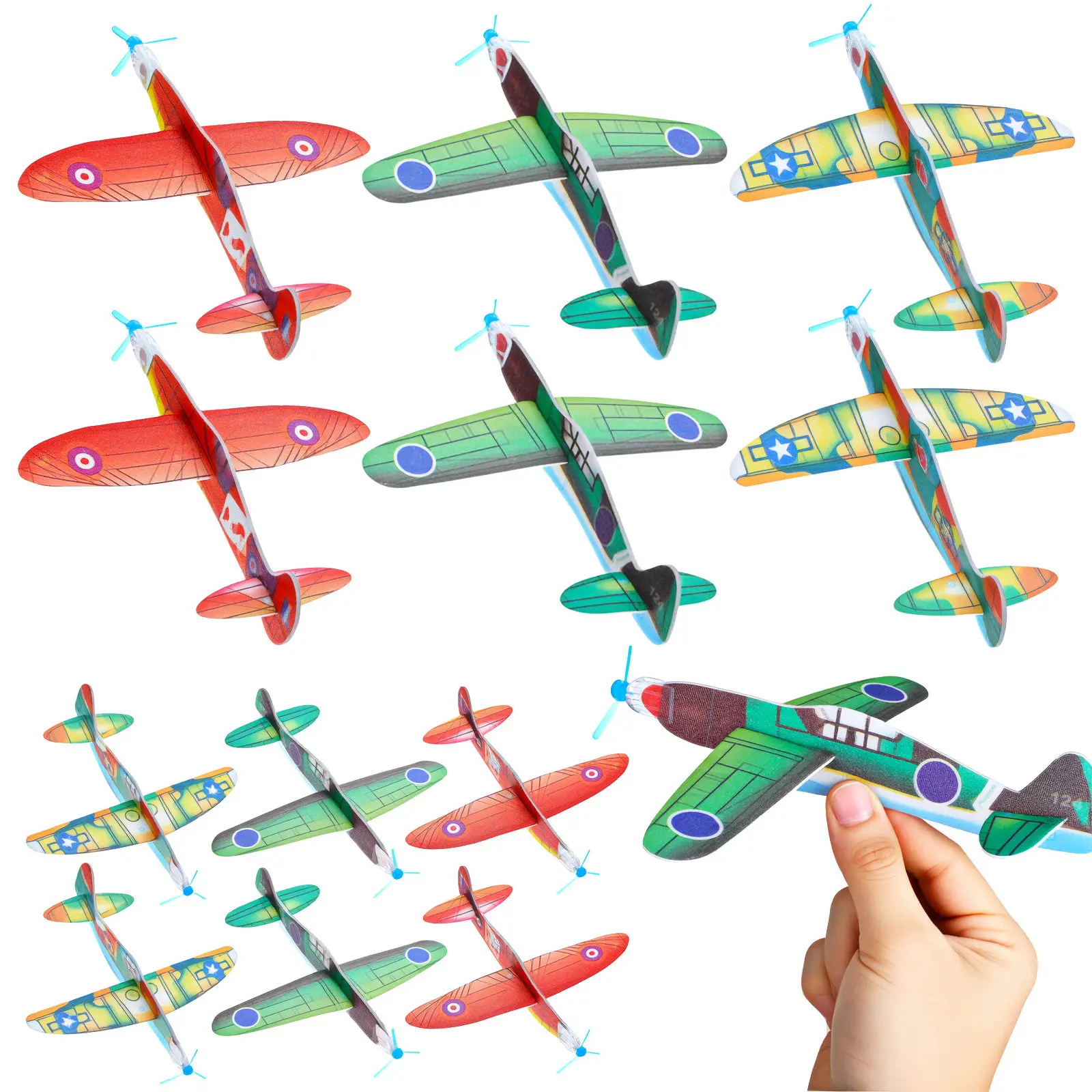 36Pcs Foam Airplane Creative Gliders for Kids Outdoor Fun Interactive Plane Games Funny Portable Plane Gifts Kids Foams Planes
36Pcs Foam Airplane Creative Gliders for Kids Outdoor Fun Interactive Plane Games Funny Portable Plane Gifts Kids Foams Planes
