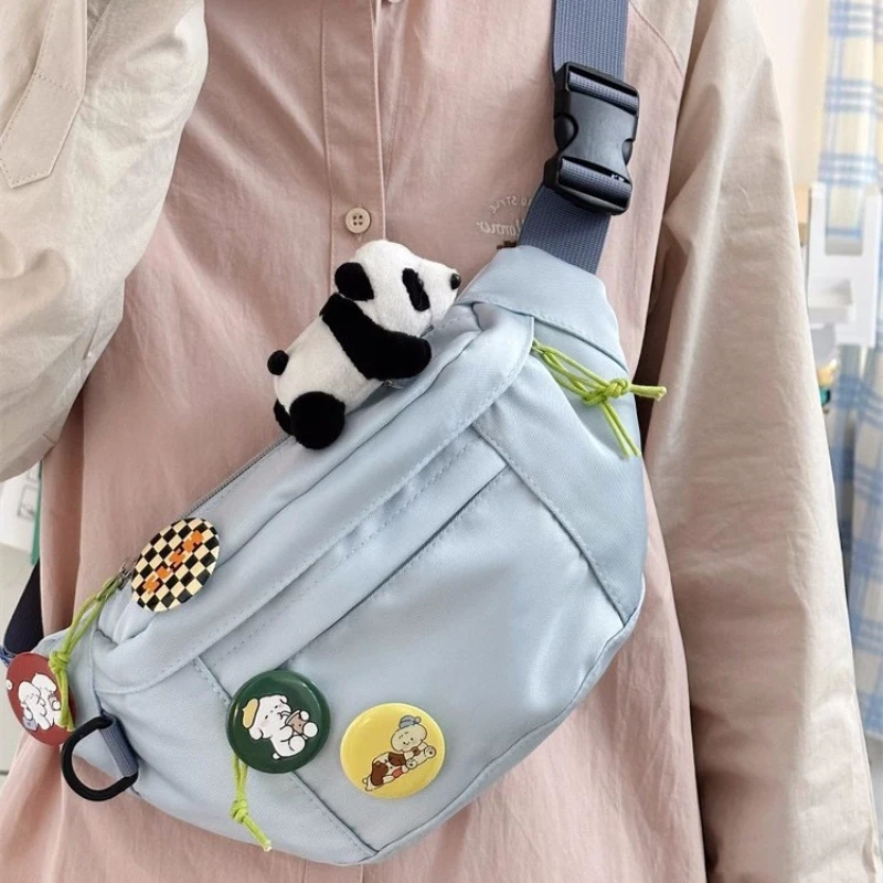 Japanese Style Kawaii Chest Bag Women Candy Color Zipper Waist Bag New Handbags and Purses Couple Crossbody Bags Women Bolso
Japanese Style Kawaii Chest Bag Women Candy Color Zipper Waist Bag New Handbags and Purses Couple Crossbody Bags Women Bolso